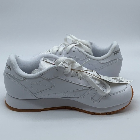 Reebok Classic Leather Shoes Woman’s White - Picture 4 of 9